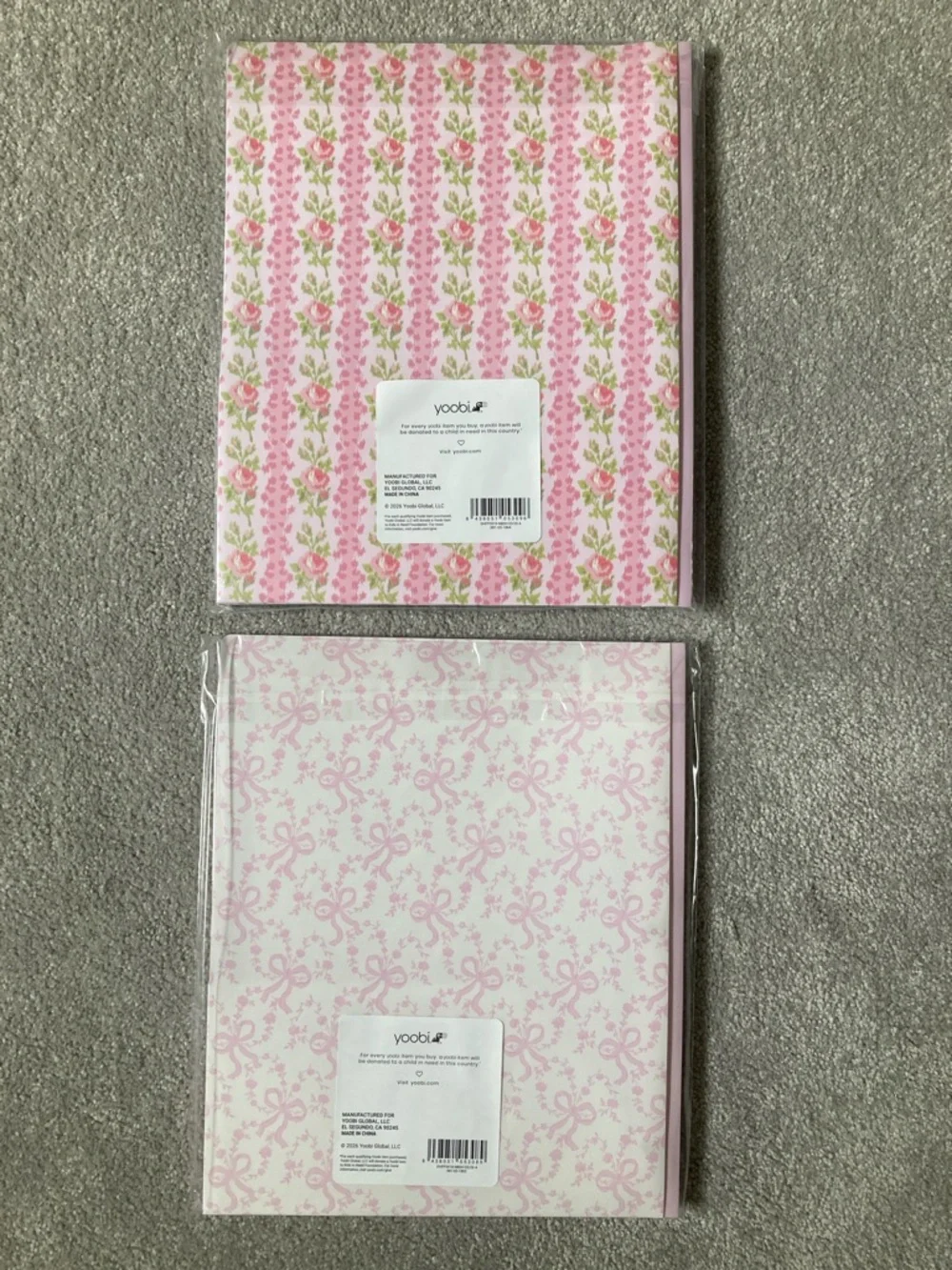 IN-HAND | Set of 4 LoveShackFancy x Target Yoobi Poly Prong Folders